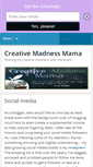 Mobile Screenshot of creativemadnessmama.com